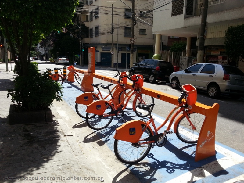 bicicleta laranja