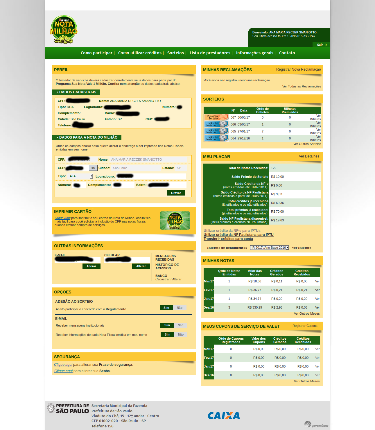 Como cadastrar CPF para a Nota Fiscal Paulistana São Paulo para Iniciantes